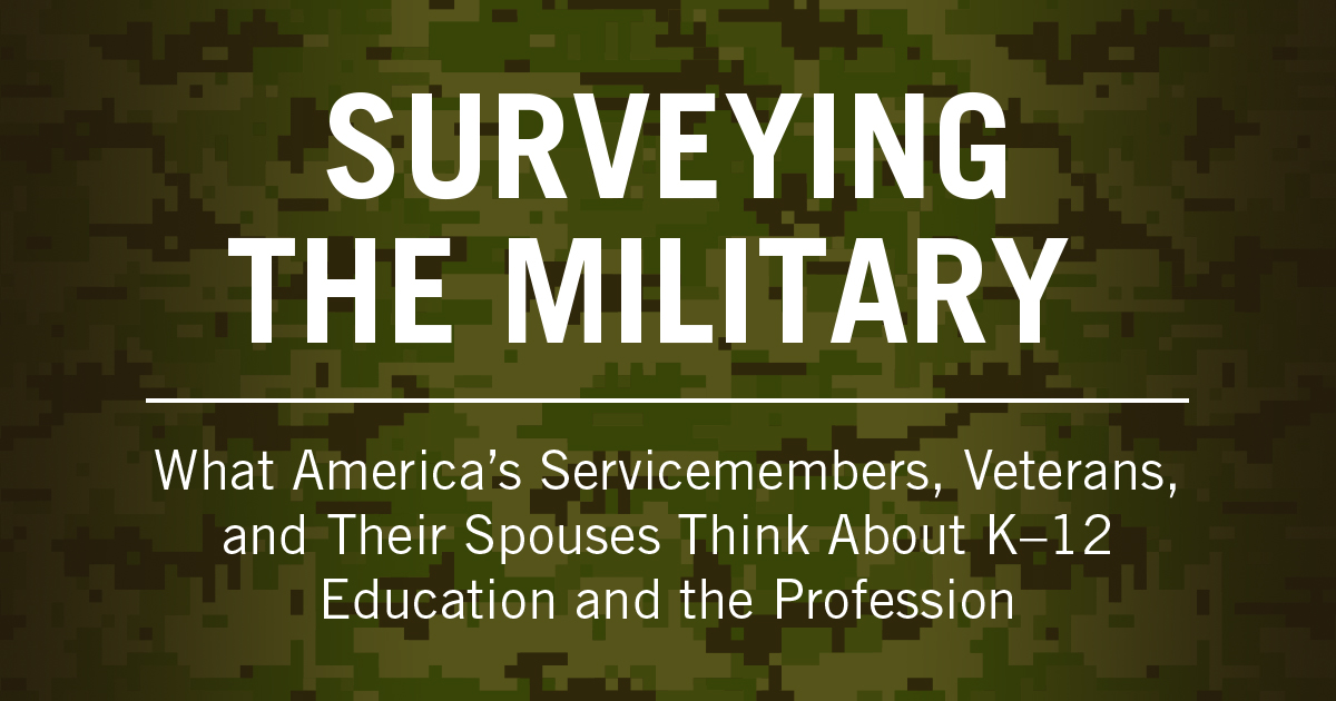 Surveying the Military - EdChoice